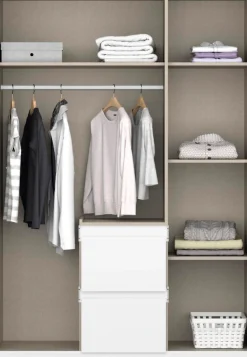rauch Schrank-Set »Kleiderschrank Schrank Garderobe Wäscheschrank Ankleide NIDDA« Set, Größe 253x208 cm,