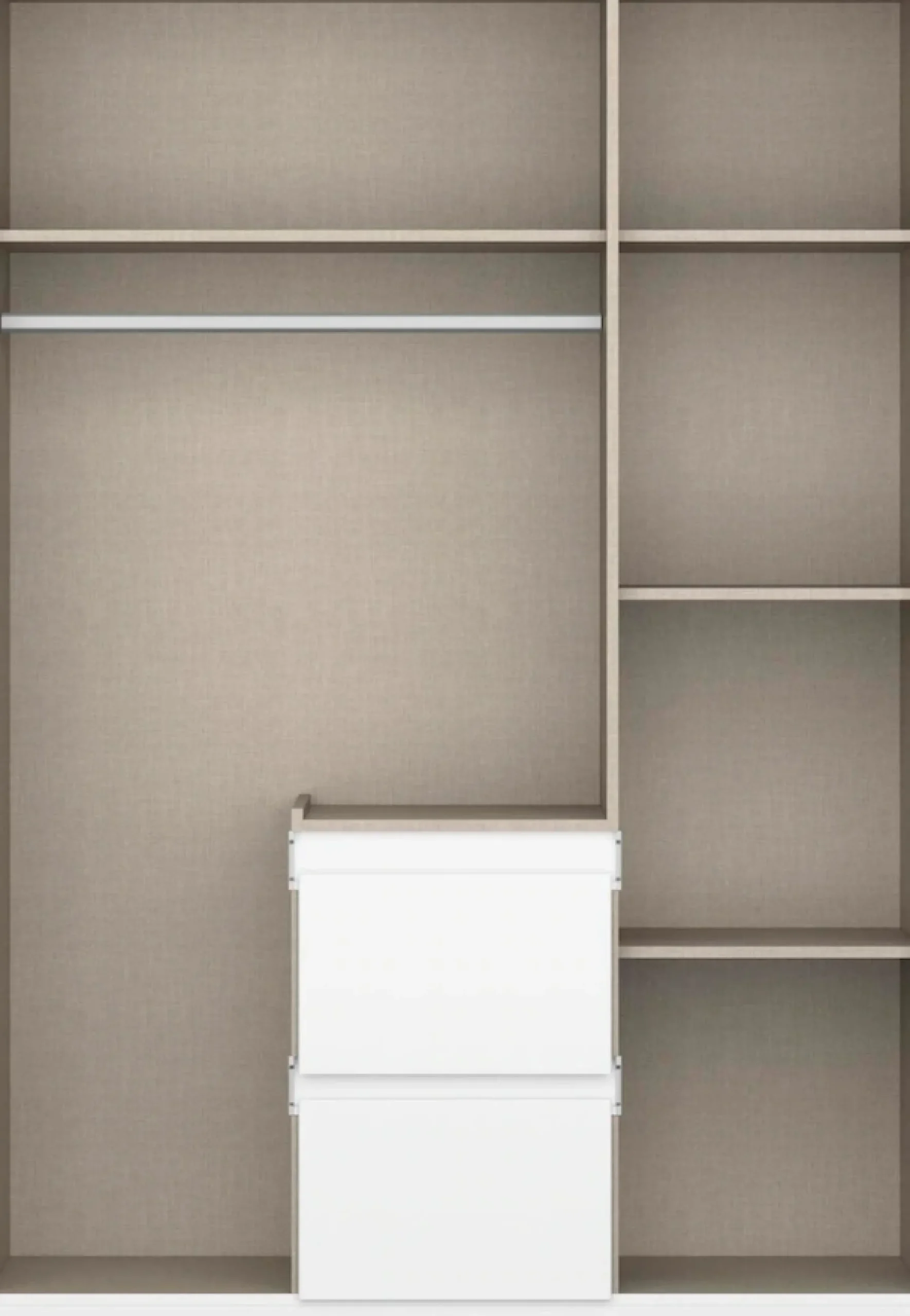 rauch Schrank-Set »Kleiderschrank Schrank Garderobe Wäscheschrank Ankleide NIDDA« Set, Größe 253x208 cm,