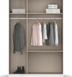 rauch Schrank-Set »Kleiderschrank Schrank Garderobe Wäscheschrank COSTA Größe 208x253 cm« Set, in 3 Ausstattungen BASIC/CLASSIC/PREMIUM, 3 Stk. tlg.