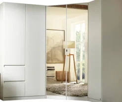 rauch Schrank-Set »Kleiderschrank Schrank Garderobe Wäscheschrank Ankleide NIDDA« Set, Größe 208x163 cm,