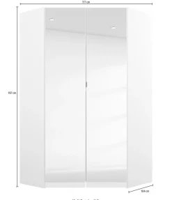 rauch Schrank-Set »Kleiderschrank Schrank Garderobe Wäscheschrank Ankleide ONTARIO« Set, Größe 253x117 cm,