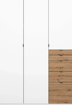 rauch Schrank-Set »Kleiderschrank Schrank Garderobe Wäscheschrank Ankleide ONTARIO« Set, Größe 253x117 cm,