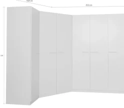rauch Schrank-Set »Kleiderschrank Schrank Garderobe Wäscheschrank VANDOR« Set,