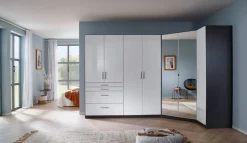 rauch Schrank-Set »Kleiderschrank Schrank Garderobe Garderobenschrank Eckschrank HOMBURG« Set,