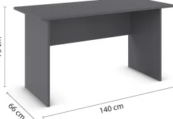 rauch Schreibtisch »Joel« Breite 140 cm,in schlichtem Design mit großer Ablagefläche MADE IN GERMANY