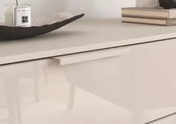 rauch Schubkastenkommode »Highboard Sideboard Kommode MONTCLAR Frontauswahl Dekor/Hochglanz/Glas« in 2 Breiten: 40 oder 80 cm / Höhe 100 cm, inkl. Soft-Close-Funktion,mit 5 geräumigen Schubladen, viele Griffvarianten MADE IN GERMANY