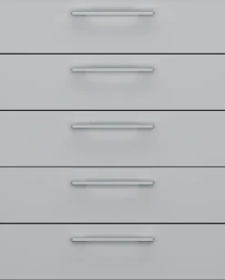 rauch Schubkastenkommode »Kommode Sideboard Wäscheschrank Schrank SKAT PURE« inkl. SOFT-CLOSE-FUNKTION,mit 5 Schubladen in puristischem Design MADE IN GERMANY