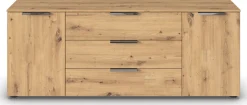 rauch Schubkastenkommode »Kommode Türkommode Sideboard Kombikommode FLIPP« Breite 160 cm mit 2 Einlegeböden,2-türig mit3 Schubladen und Soft-Close-Funktion