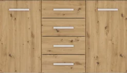 rauch Schubkastenkommode »Sideboard Kommode Kombikommode KOLUNA mit Dekorfront« Breite 120 cm mit moderner Dekorfront,vier große Schubladen, mit insgesamt 4 Einlegeböden MADE IN GERMANY