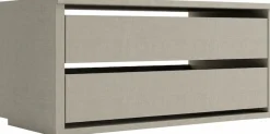 rauch Schubladeneinsatz »Zubehör für Rauch-Drehtürenschränke ORANGE« Breite 98 cm, Tiefe 50 cm, 2 Schubladen mit Selbsteinzug und Dämpfung
