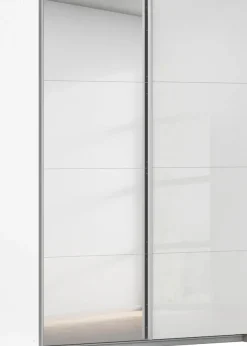 rauch Schwebetürenschrank »Kleiderschrank Schrank KinderzimmerSUBITO« Schlafzimmerschrank Glas- und Spiegel Breiten 136 & 181 - Höhe 197 cm