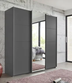 rauch Schwebetürenschrank »Kleiderschrank Schrank Garderobe Wäscheschrank KEPAN« inkl. Schubladen-Einsatz und extra Einlegeböden MADE IN GERMANY