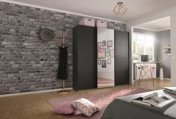 rauch Schwebetürenschrank »Kleiderschrank Schrank Garderobe Wäscheschrank KEPAN« inkl. Schubladen-Einsatz und extra Einlegeböden MADE IN GERMANY