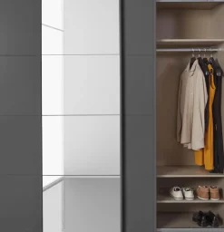 rauch Schwebetürenschrank »Kleiderschrank Schrank Garderobe Wäscheschrank KEPAN« inkl. Schubladen-Einsatz und extra Einlegeböden MADE IN GERMANY