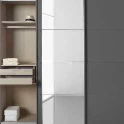 rauch Schwebetürenschrank »Kleiderschrank Schrank Garderobe Wäscheschrank KEPAN« inkl. Schubladen-Einsatz und extra Einlegeböden MADE IN GERMANY