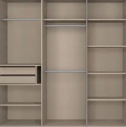 rauch Schwebetürenschrank »Kleiderschrank Schrank Garderobe Wäscheschrank KEPAN« inkl. Schubladen-Einsatz und extra Einlegeböden MADE IN GERMANY