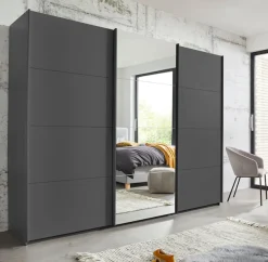 rauch Schwebetürenschrank »Kleiderschrank Schrank Garderobe Wäscheschrank KEPAN« inkl. Schubladen-Einsatz und extra Einlegeböden MADE IN GERMANY