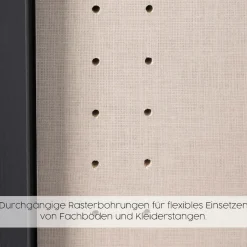 rauch Schwebetürenschrank »Kleiderschrank Drehtürenschrank Schrank Garderobe KRONACH« in 3 Ausstattungen BASIC/CLASSIC/PREMIUM, Breiten 225/268/311/354 cm,mit Dreh- und Schwebetüren und vielen Einlegeböden MADE IN GERMANY