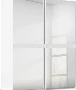 rauch Schwebetürenschrank »Kleiderschrank Schrank Garderobe Schlafzimmerschrank SCALE-LINE« edle Optik mit Bauchbinde in Korpusfarbe Spiegelfront MADE IN GERMANY