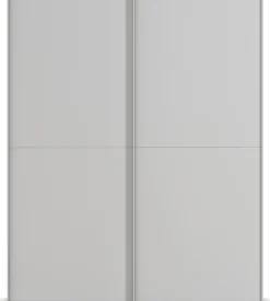 rauch Schwebetürenschrank »Kleiderschrank Schrank Garderobe Schlafzimmerschrank SCALE-DUO« edle zweigeteilte Türen und 3 Zierleisten MADE IN GERMANY