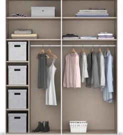 rauch Schwebetürenschrank »Kleiderschrank Schrank Garderobe Schlafzimmerschrank X-TEND« inkl. SOFT-CLOSE-FUNKTION,inkl. Wäscheeinteilung mit 4 Stoffboxen MADE IN GERMANY