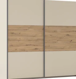 rauch Schwebetürenschrank »Kleiderschrank Schrank Garderobe Schlafzimmerschrank SAJO« in 2 Breiten (218, 261 cm) optional mit Spiegel MADE IN GERMANY