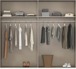 rauch Schwebetürenschrank »Kleiderschrank Schrank Garderobe Schlafzimmerschrank SAJO« in 2 Breiten (218, 261 cm) optional mit Spiegel MADE IN GERMANY