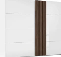 rauch Schwebetürenschrank »Kleiderschrank Schrank Garderobe Wäscheschrank TEGIO« mit hochwertigen Holzdekoraufleistung und Glasfront MADE IN GERMANY