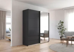 rauch Schwebetürenschrank »Kleiderschrank Schrank Garderobe Wäscheschrank ELARA mit Spiegel« praktische Schubladen optional farblich abgesetzt MADE IN GERMANY
