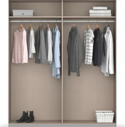 rauch Schwebetürenschrank »Kleiderschrank Schrank GarderobeAURELIO« 3 Ausstattungen BASIC/CLASSIC/PREMIUM (inkl. SOFT-CLOSE-FUNKTION),zeitloses Design, viele Farben, Breiten 175/218/261 cm MADE IN GERMANY