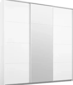 rauch Schwebetürenschrank »Kleiderschrank Schrank Garderobe Schlafzimmerschrank Ankleide KEPAN« optional mit Beleuchtung, Breiten: 211-368 cm, Höhen 213/233 cm,inkl. Schubladeneinsatz und Passepartout MADE IN GERMANY