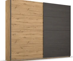 rauch Schwebetürenschrank »Kleiderschrank Schrank Garderobe Schlafzimmerschrank APOLLON« mit großzügigem Stauraum und abgesetzten Türenfeldern MADE IN GERMANY