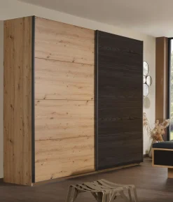 rauch Schwebetürenschrank »Kleiderschrank Schrank Garderobe Schlafzimmerschrank APOLLON« mit großzügigem Stauraum und abgesetzten Türenfeldern MADE IN GERMANY