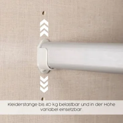 rauch Schwebetürenschrank »Kleiderschrank Schrank Garderobe Wäscheschrank SATURN« 3 verschiedene Ausstattungen BASIC/CLASSIC/PREMIUM (inkl. SOFT-CLOSE),zeitlose Farbkombinationen, B/H/T: 175/191/59 cm MADE IN GERMANY