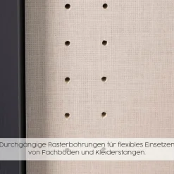 rauch Schwebetürenschrank »Kleiderschrank Schrank Garderobe Wäscheschrank SATURN« 3 verschiedene Ausstattungen BASIC/CLASSIC/PREMIUM (inkl. SOFT-CLOSE),zeitlose Farbkombinationen, B/H/T: 175/191/59 cm MADE IN GERMANY