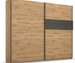 rauch Schwebetürenschrank »Kleiderschrank Schrank Garderobe Schlafzimmerschrank APOLLON« inkl. praktischem Hängeelement mit 6 Kleiderhaken MADE IN GERMANY