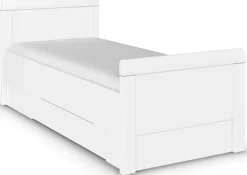 rauch Stauraumbett »Bett Einzelbett Stollenbett Bettkästen EVELYN« in Komforthöhe mit Holzkopfteil sowie Schubladen MADE IN GERMANY