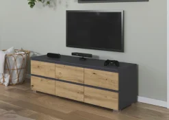 rauch TV-Board »Joel« Breite 80 oder 120 cm,praktische und geräumige Schubladen MADE IN GERMANY