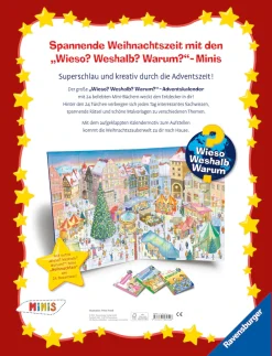 Ravensburger Adventskalender »Ravensburger Minis - Mein Adventskalender 2026 -Wieso? Weshalb? Warum?« ab 3 Jahren