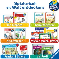 Ravensburger Adventskalender »Ravensburger Minis - Mein Adventskalender 2026 -Wieso? Weshalb? Warum?« ab 3 Jahren