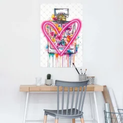 Reinders! Poster »Bottle Love« Teenager Zimmer - Mehrfarbig - 150 gr. Papier - Street Art - 61x91,5cm