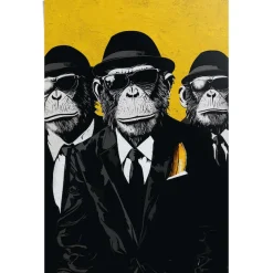 Reinders! Poster »Gangster Brothers« Teenager Zimmer - Schwarz - 150 gr.Papier - Tiere - 61x91,5 cm