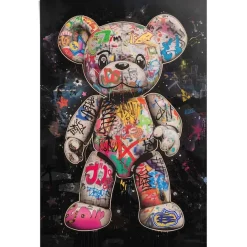 Reinders! Poster »Graffiti-Bär« Kinderzimmer - Mehrfarbig - 150 gr.Papier - Tiere - 61x91,5 cm