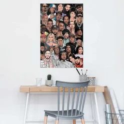 Reinders! Poster »Hip Hop Icons« Teenager Zimmer - Mehrfarbig - 150 gr.Papier - Musik - 61x91,5 cm