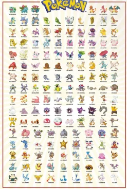 Reinders! Poster »Pokemon« 1 Stk. tlg.