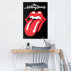 Reinders! Poster »Rolling Stones« Hobbyraum - Schwarz - 150 gr.Papier - Musik - 61x91,5 cm