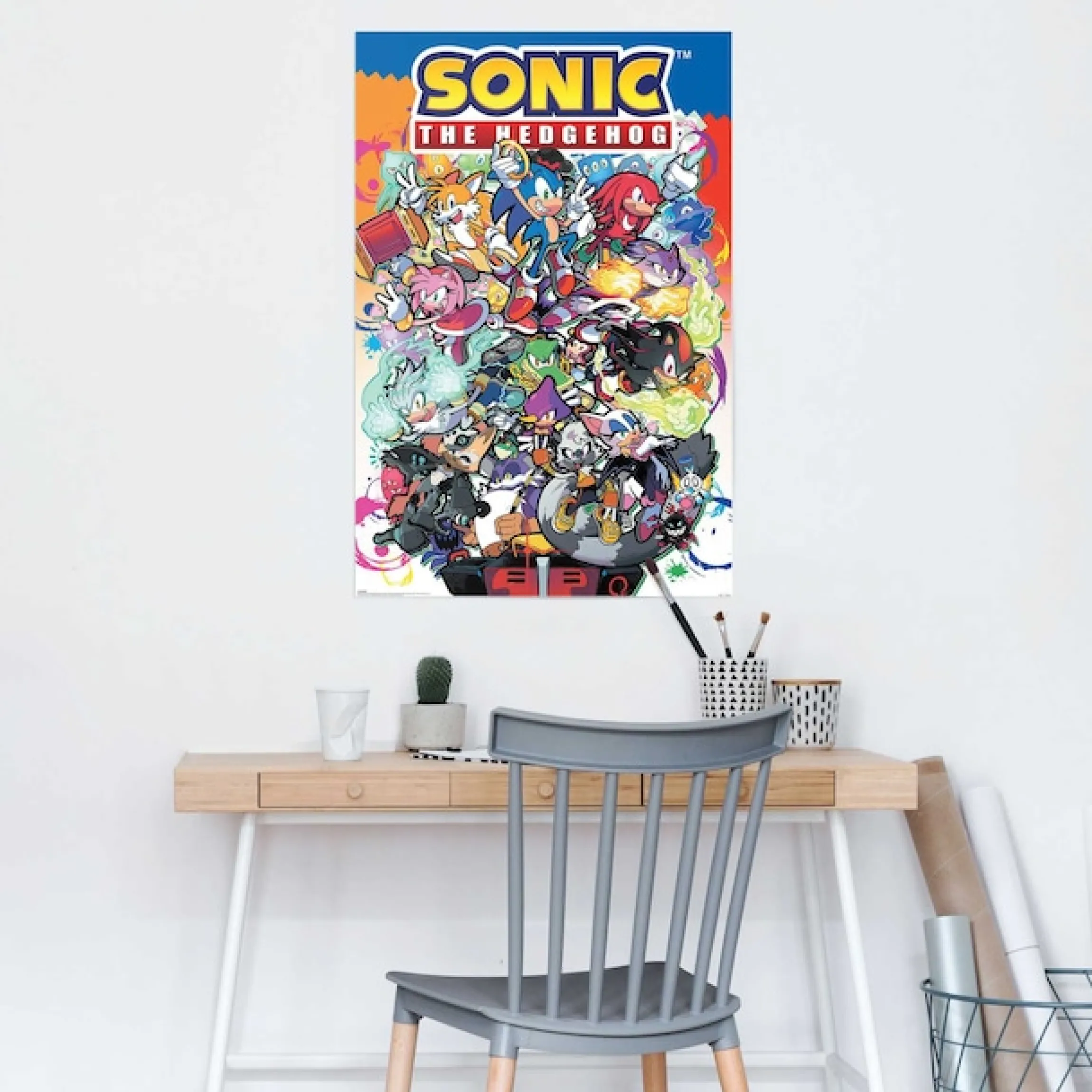 Reinders! Poster »Sonic The Hedgehog - sonic comic characters«