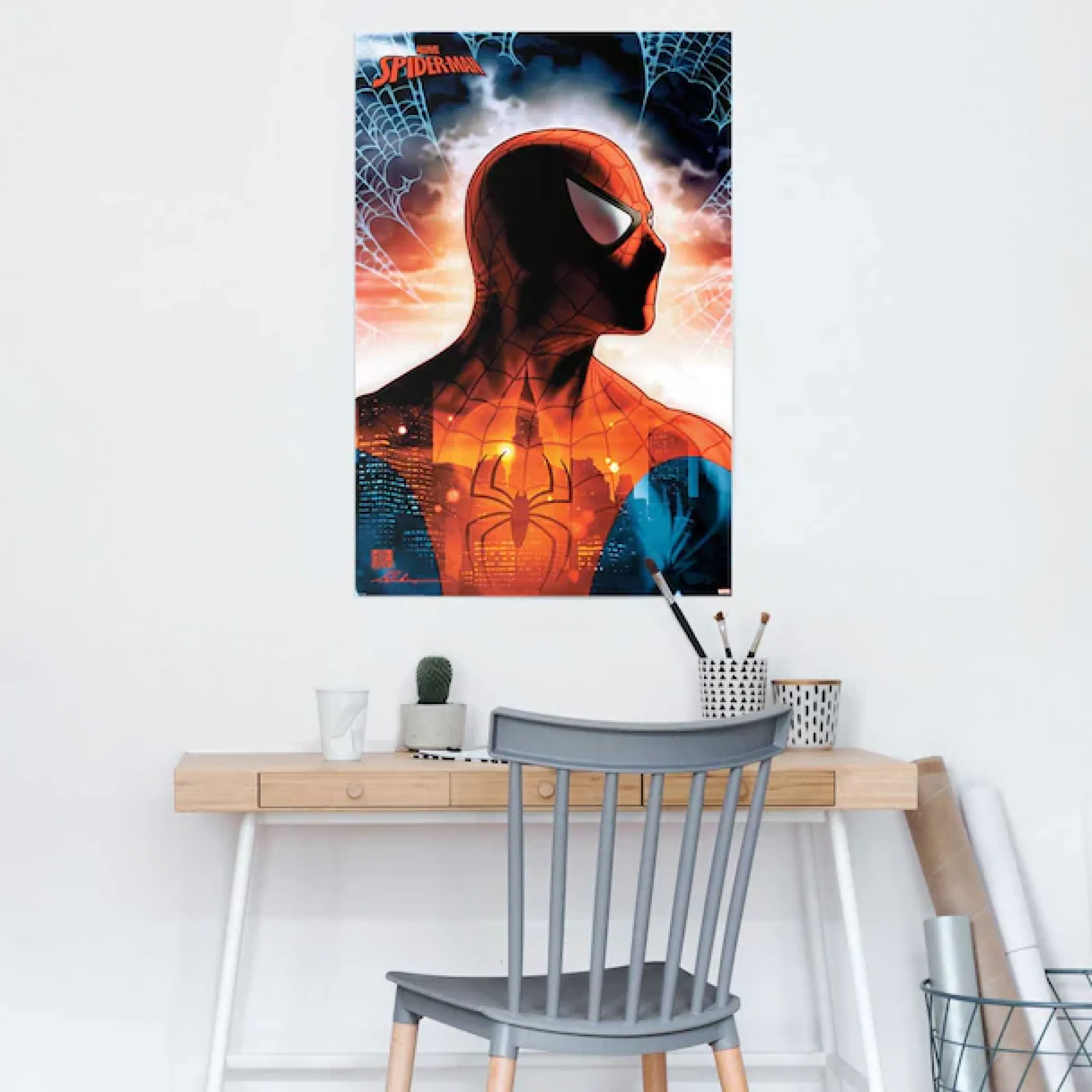 Reinders! Poster »Spiderman - protector of the city«