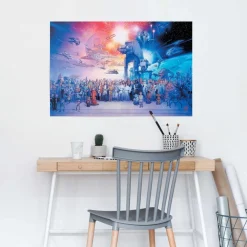 Reinders! Poster »Star Wars - legacy characters« Kinderzimmer - Blau - 150 gr.Papier - 91,5x61 cm