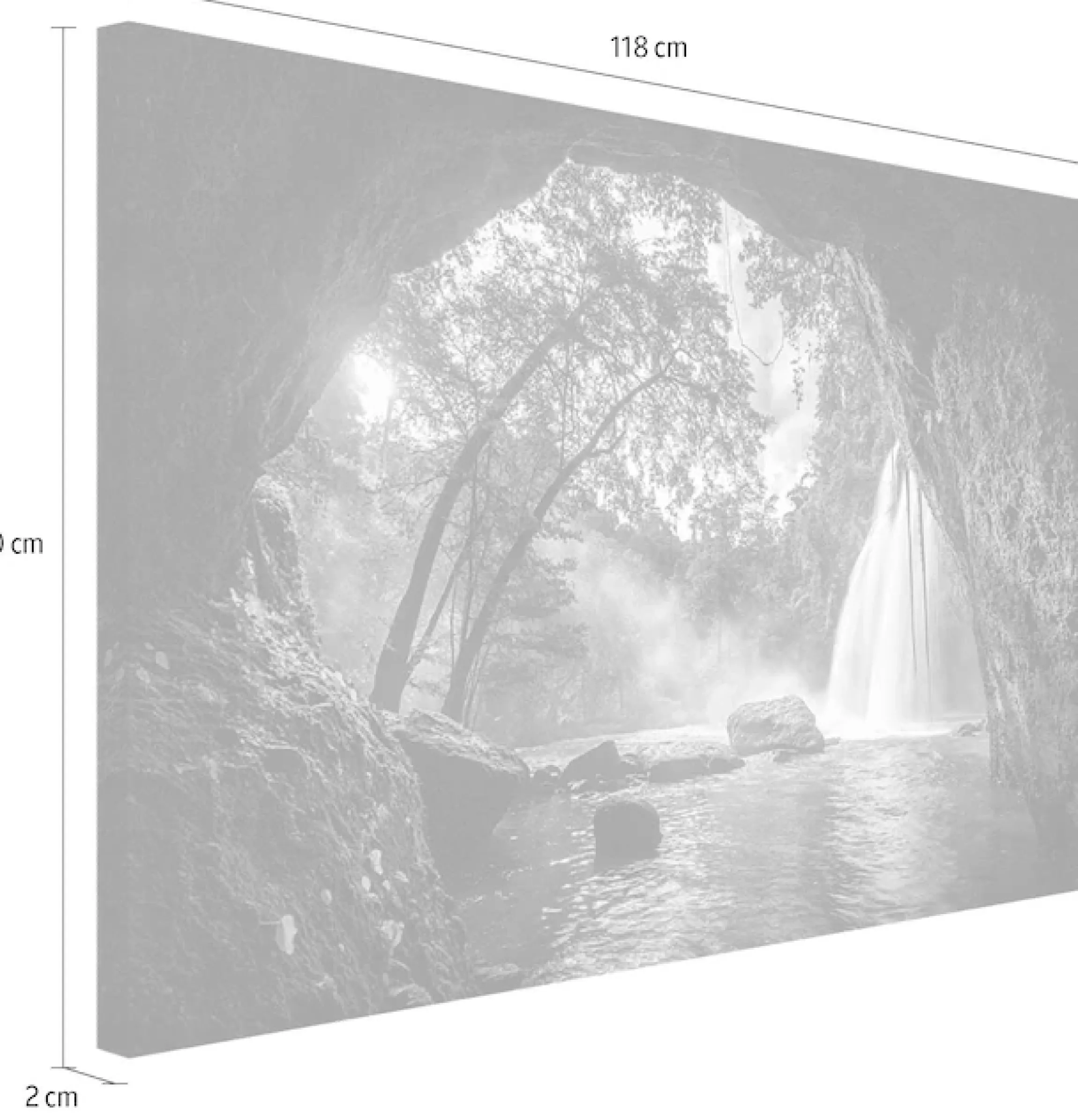 Reinders! Wandbild »Steinhöhle«